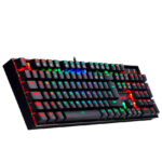 teclado Mitra K551 redragon Rgb Color Negro Switch Red - Imagen 5