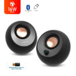 Parlante Creative Pebble V3 Bluetooth USB-C 16W PEAK Negro