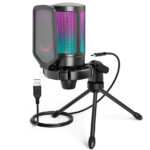 Micrófono Fifine A6V BLACK con condensador