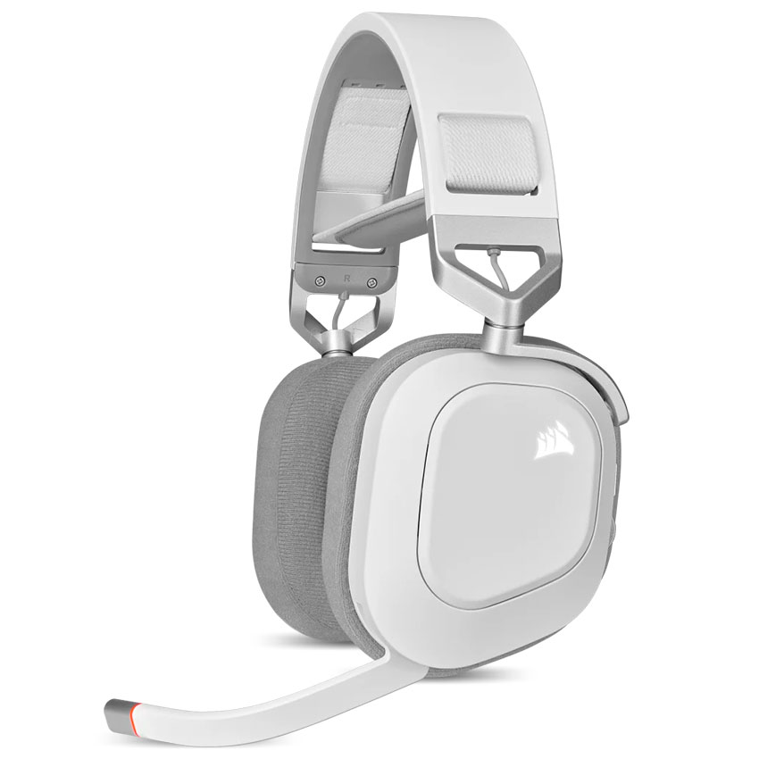 Audifono corsair hs80 blanco inalambrico rgb CA-9011236-NA