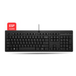 Teclado HP 125 con Cable color Negro Español