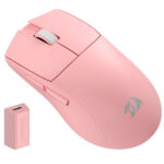 Mouse Redragon K1NG PRO M916 (4K HZ) Wireless ROSA - Imagen 2