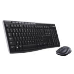 COMBO LOGITECH TECLADO Y MOUSE MK270 NEGRO - Imagen 2