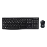 COMBO LOGITECH TECLADO Y MOUSE MK270 NEGRO