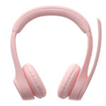 AUDIFONO LOGITECH ZONE 300 BLUETOOTH/20HRS ROSA - Imagen 5