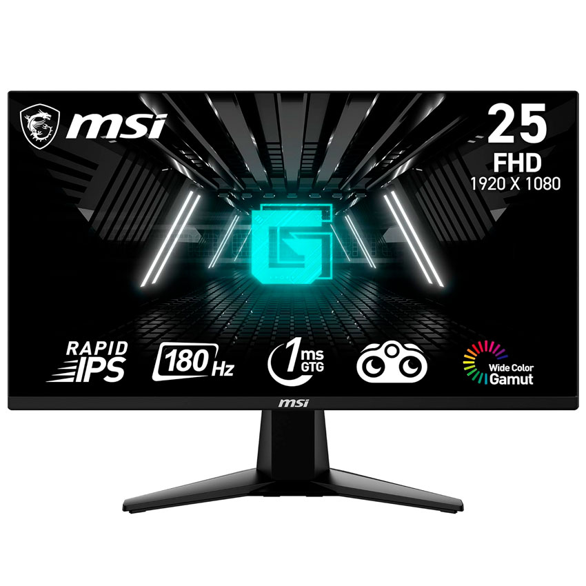 MONITOR MSI G255F 25" FHD 1MS 180HZ