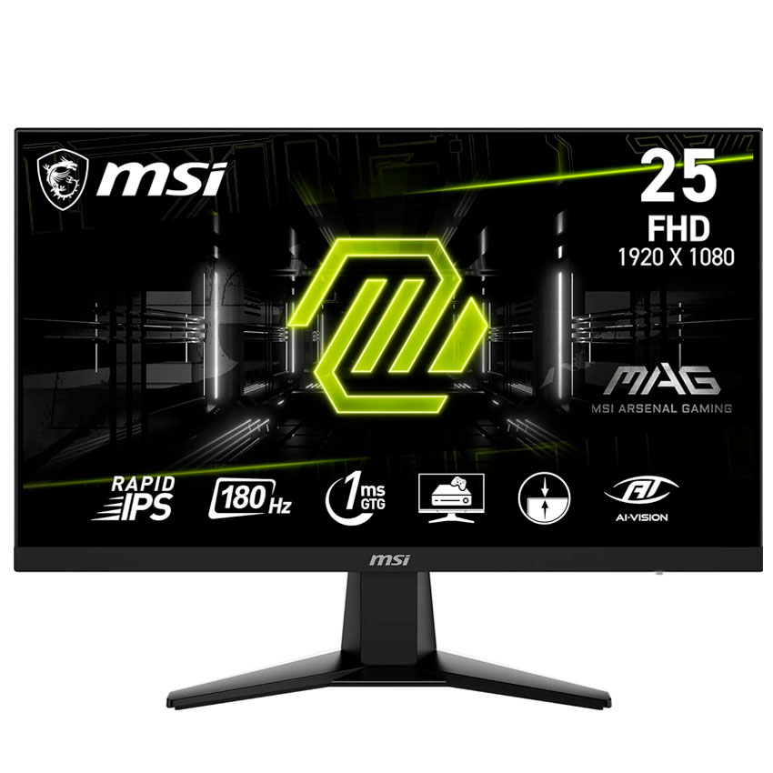 MONITOR MSI MAG 256F 25" FHD 1M 180H 1MS