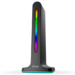 soporte fifine 3s para audifono con rgb negro