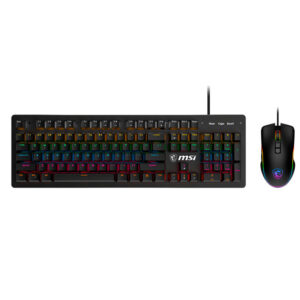Combo Gaming MSI GK300: Teclado Mecánico y Ratón con RGB