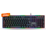 Teclado Gamer Redragon Dyaus Español España negro RGB
