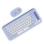 Combo Logitech POP ICON Teclado + Mouse Lila con Blanco crudo - Imagen 3