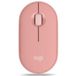 mouse inalambrico logitech pebble 2 m350s rosa