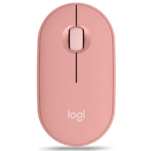 mouse inalambrico logitech pebble 2 m350s rosa