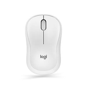 Mouse Bluetooth Logitech M240 silencioso Blanco