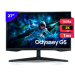 Monitor Samsung Odyssey G5 LS27CG552ELXPE 27" QHD Curvo 165Hz 1ms