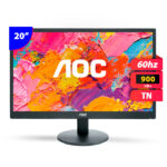 Monitor AOC E2070SWHN – 19.5" HD+ (1600x900), 5ms, HDMI/VGA, VESA