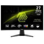 MONITOR MSI MAG 27CQ6F CURVO 2k 27"180HZ 0.5MS
