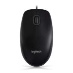 Mouse silencioso Logitech M110 Cableado USB Negro