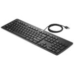 Teclado HP USB slim elegante cableado Negro Español Latam - Imagen 5