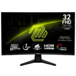 Monitor curvo gaming MSI MAG 32C6X, 31.5" FHD, 1500R, VA, 250Hz