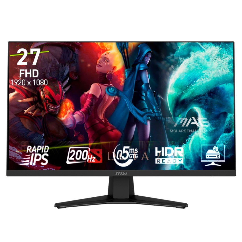 Monitor MSI MAG 274F 0.5ms, HDR y Rapid IPS 200HZ