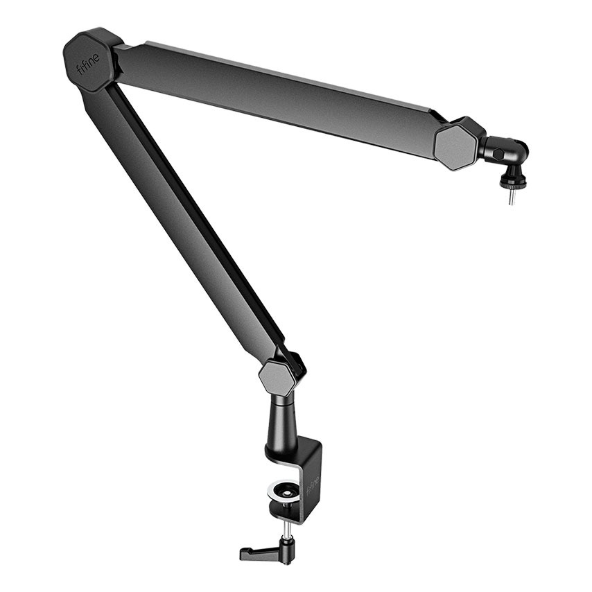 Brazo de micrófono Fifine BM66 BLACK con soporte de hasta 2kg
