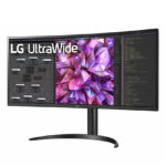Monitor curvo LG 34WQ75C 34″ QHD, USB‑C 90 W, speakers, KVM, IPS - Imagen 2