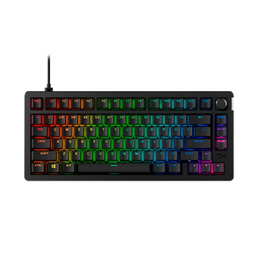 HyperX Alloy Rise 75 – Teclado Mecánico Ultrapersonalizable