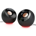 Creative Pebble SE – Parlantes Estéreo 2.0 con Iluminación RGB