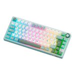 Teclado Mecánico Royal Kludge RK R75 Skycyan – K Silver - Imagen 5