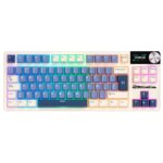 Teclado Mecánico RK S85 Royal TKL Triple Modo OLED SP