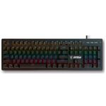 Teclado Mecánico MSI FORGE GK300 RGB con Blue Switches