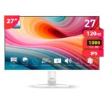 Monitor MSI PRO MP275W E2 27" IPS FHD 120Hz 1ms Blanco