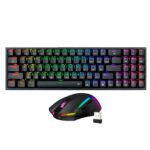 Combo Gamer Redragon S136 POLLUX + TRIDENT Black