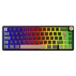 Teclado Mecánico Royal Kludge RK R65 Phantom Chartreuse
