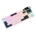 Teclado Royal Kludge RK-S85 TKL Inalámbrico White Night  Cloud - Imagen 3