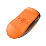 Mouse Inalámbrico Royal Kludge M30 Black Orange Triple Conexión - Imagen 6