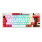 Teclado inalambrico Royal Kludge RK M65 FAMICOM - Creamy