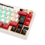 Teclado inalambrico Royal Kludge RK M65 FAMICOM - Creamy - Imagen 4