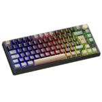 Teclado Royal Kludge RK-M75 Phantom Brown RGB Triple Modo - Imagen 3