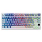 Teclado Royal Kludge RK-M75 Inalámbrico OCEAN BLUE – K Silver