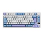 Teclado Royal Kludge Inalámbrico RK-M75 Taro Milk 75% – Switch K Silver - Imagen 2