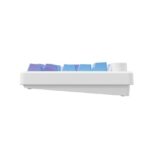 Teclado Royal Kludge Inalámbrico RK-M75 Taro Milk 75% – Switch K Silver - Imagen 6