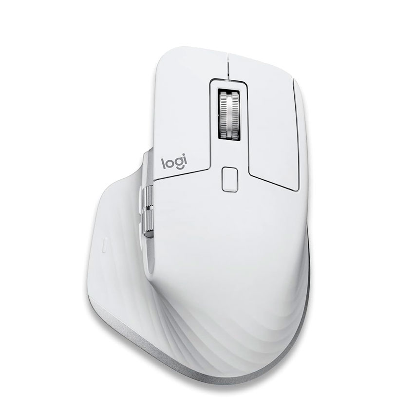 Mouse Logitech MX Master 3S WHITE Ergonómico Silencioso y Preciso