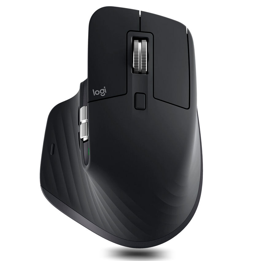 Logitech MX Master 3S Mouse Inalámbrico Ergonómico Silencioso y Preciso