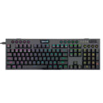 Teclado Redragon HORUS FS Wireless K618-RGB-SP Red