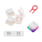 Keycaps Teclas Redragon SCARAB Blanco Español Latam A130W-SP