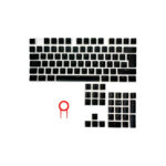 Keycaps Teclas Redragon SCARAB Español Latam A130B-SP Negro - Imagen 3