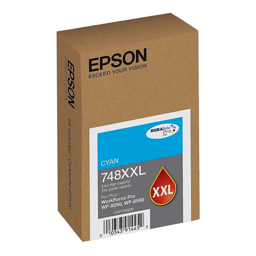 Tinta Epson T748XXL Cyan