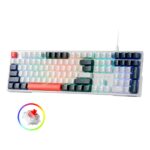 Teclado Mecánico Redragon TRUNDLE K668WBO-RGB, Red Switch, RGB